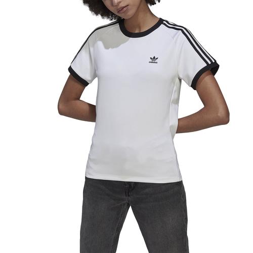 T-Shirt Adicolor Classics Slim 3-Stripes Blanc - Hm6412 - 44 (M)