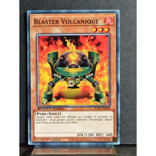 Yu Gi Oh Sgx1 Frh08 Blaster Volcanique