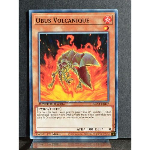 Yu Gi Oh Sgx1 Frh07 Obus Volcanique