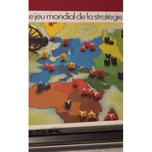 Jeu Société Risk Blanc.