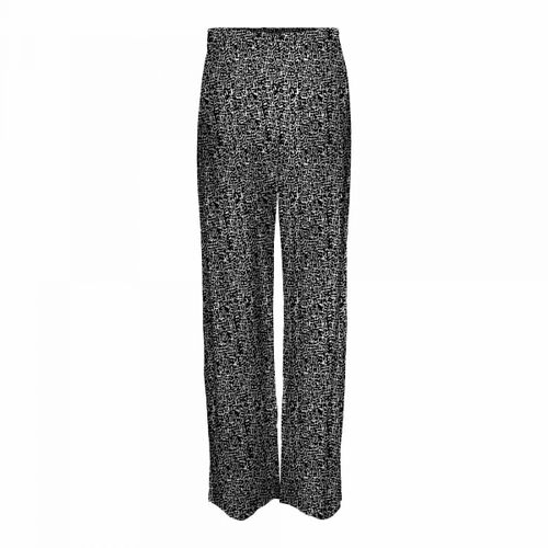 Pantalon Loose Fluide Taille Haute Élastique Imprimé Femme Vero Moda