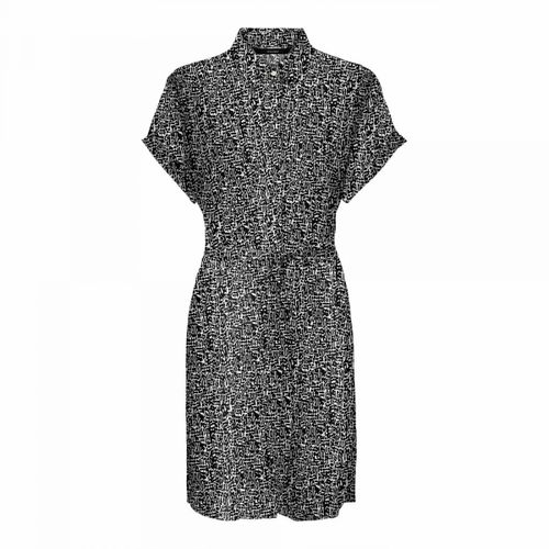 Robe Chemise Manches Courtes Imprimée Femme Vero Moda