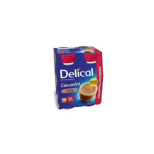 Délical Boisson Concentré Café 4x200ml 