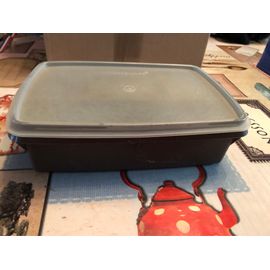 Boîte Multifonctions Bricolage Tupperware Marron Vintage 