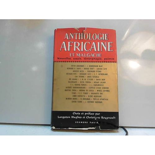 Anthologie Africaine Et Malgache