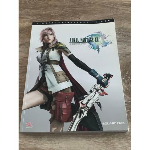 Ensemble Jeux Final Fantasy Xiii Édition Collector Limitée +Le Guide Complet Officiel Jeux Ps3