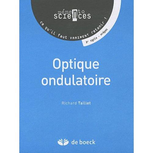 Optique Ondulatoire