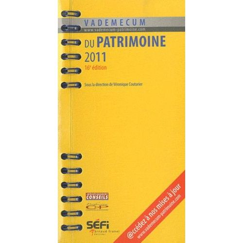 Vademecum Du Patrimoine 2011