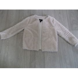 Veste H & M Fausse Fourrure Mouton Bouclée Taille 42 Eur