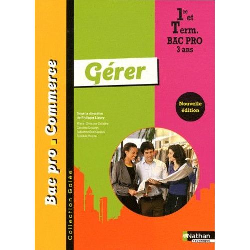 Gérer 1e Et Tle Bac Pro Commerce