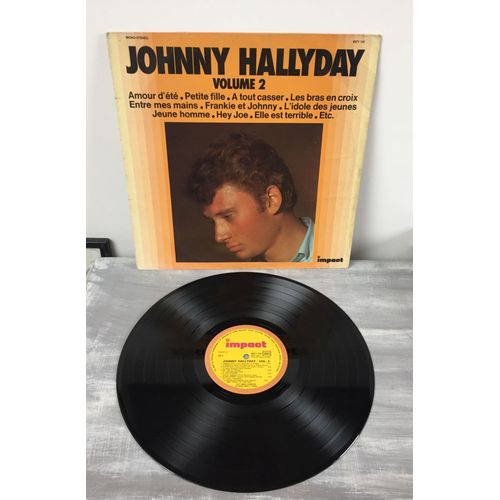 Vinyle 33 Tours-Johnny Hallyday-Volume 2