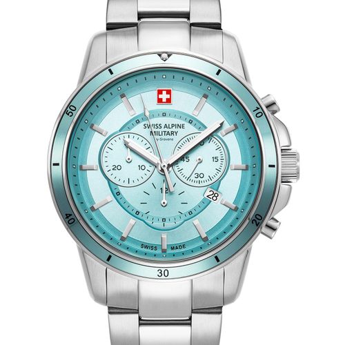 Mens Watch Swiss Military 7089.9131, Quartz, 44mm, 10atm