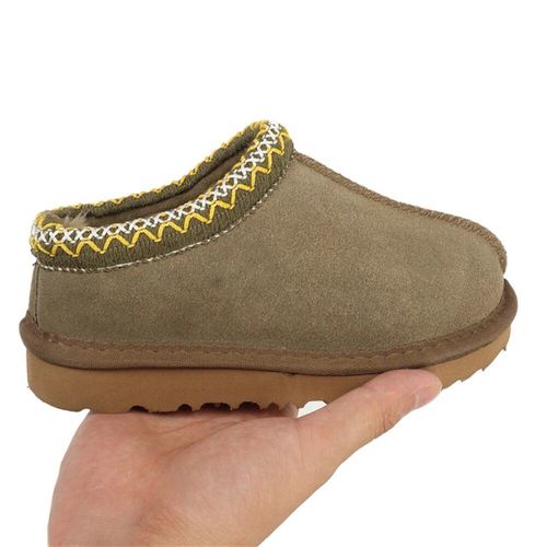 Mini Botte De Créateur Pour Enfants Chaussons En Laine Pour Enfants Chaussures Tasman De Luxe Chaussures D'extérieur Bottes De Neige Ics D'irritation Automne Hiver