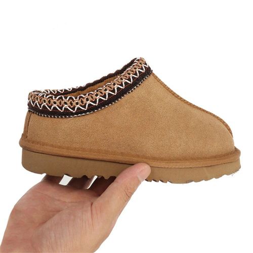 Mini Botte De Créateur Pour Enfants Chaussons En Laine Pour Enfants Chaussures Tasman De Luxe Chaussures D'extérieur Bottes De Neige Ics D'irritation Automne Hiver