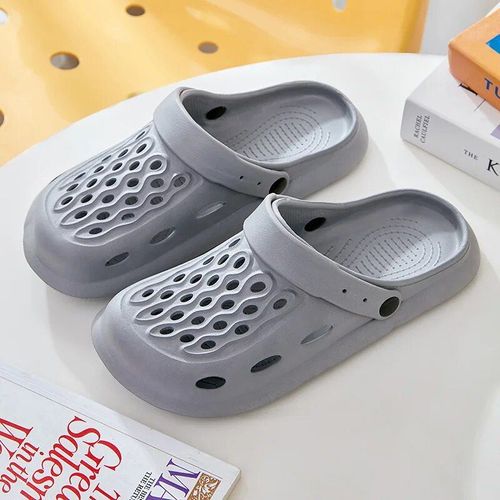 Chaussures Sabots De Jardin Décontractés Pour Femmessandales D'étéchaussures D'extérieur Pour Femmessemelle Optique Coordonnantepantoufles De Plage