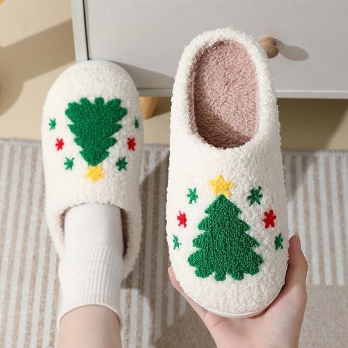 Chaussures Pantoufles D'intérieur Pour Femmespantoufles Chaudes En Peluchechaussures D'automne Et D'hivermaison Pour Femmesol Platglissades Douces Et Silencieuses Pour Chambre Coucher