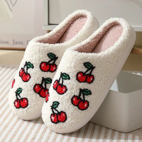 Chaussures Pantoufles D'intérieur Pour Femmespantoufles Chaudes En Peluchechaussures D'automne Et D'hivermaison Pour Femmesol Platglissades Douces Et Silencieuses Pour Chambre Coucher