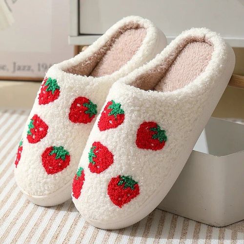 Chaussures Pantoufles D'intérieur Pour Femmespantoufles Chaudes En Peluchechaussures D'automne Et D'hivermaison Pour Femmesol Platglissades Douces Et Silencieuses Pour Chambre Coucher