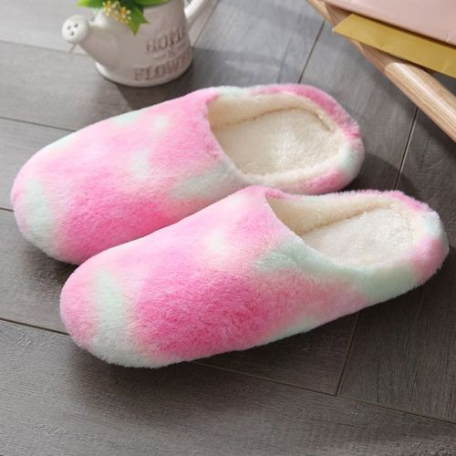 Chaussures Pantoufles D'intérieur Pour Femmespantoufles Chaudes En Peluchechaussures D'automne Et D'hivermaison Pour Femmesol Platglissades Douces Et Silencieuses Pour Chambre Coucher