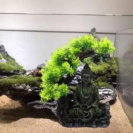 Bulleur aquarium décoratif Bouddha zen