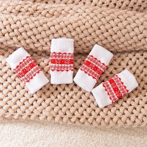 Chaussettes Universelles En Coton Pour Chiens,Couvre-Pieds,Protection Des Tibias,Ne Tombent Pas,Pour Chiots,En Tricot,Mignonnes,Quatre Saisons - Type Type-1-M