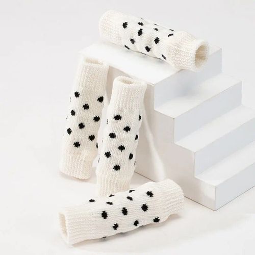 Chaussettes Universelles En Coton Pour Chiens,Couvre-Pieds,Protection Des Tibias,Ne Tombent Pas,Pour Chiots,En Tricot,Mignonnes,Quatre Saisons - Type Type-5-Xl