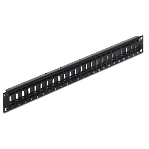 Delock Keystone Patch Panel - Patch Panel - 1u - 19"