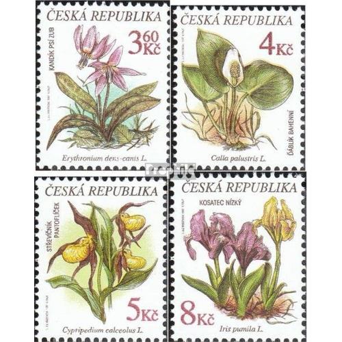 République Tchèque 135-138 (Complète Edition) Neuf Avec Gomme Originale 1997 Plantes