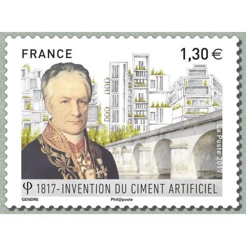 France 2017, Très Beau Timbre Neuf** Luxe Yvert 5153, Louis Joseph Vicat, Ingénieur Français, Inventeur Du Ciment Artificiel.