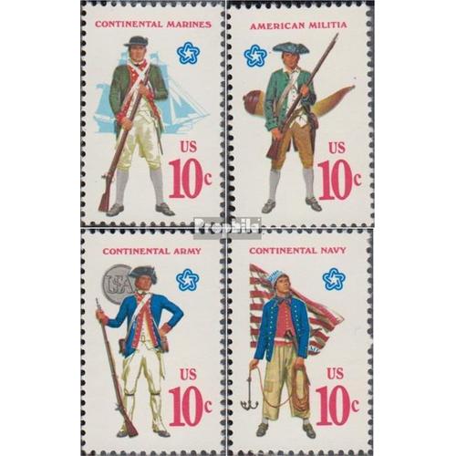 Etats-Unis 1175-1178 (Complète Edition) Neuf Avec Gomme Originale 1975 Indépendance - Des Uniformes Militaires