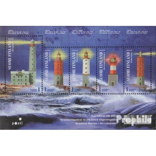 Finlande Bloc 31 (Complète Edition) Neuf Avec Gomme Originale 2003 Phares