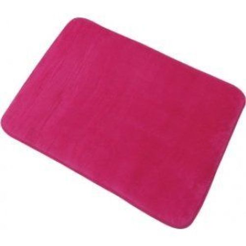 Msv 140857 Douceur Tapis À Mémoire De Forme Polyester Et Polyamide + Polyuréthane + Sbr Fuchsia 50 X 70 X 0,1 Cm