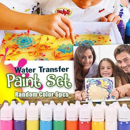 Kit De Peinture Hydrographique Sur Marbre, Transfert D'Eau, Outils De Dessin, Scvd889