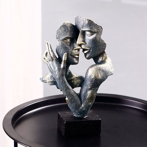 Statue Buste Vintage En Résine, Figurines Rétro Abstraites, Artisanat, Décoration Pour La Maison, Bureau, Bibliothèque, Décor De Bureau
