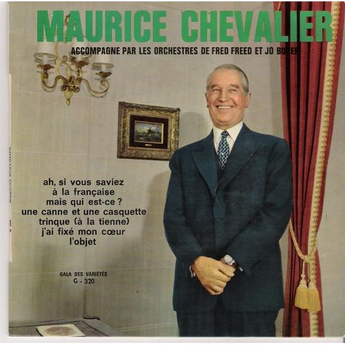 7 Titres - Ah Si Vous Saviez, A La Française, Mais Qui Est-Ce, Une Canne Et Une Casquette, Trinque, J'ai Fixé Mon Coeur, L'objet