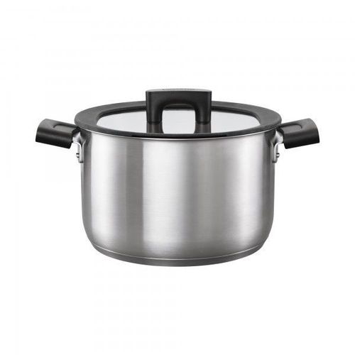 Fait-Tout Hard Face Steel 5,0l - 22 Cm Avec Couvercle