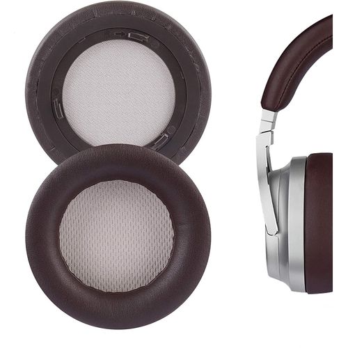 Coussinets d'oreille de Rechange en Cuir protéiné pour Casque Corsair Virtuoso RGB,Wireless SE,Coussinets d'oreille(Marron)