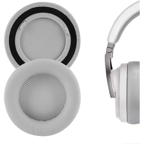 Coussinets d'oreille de Rechange en Cuir protéiné pour Casque Corsair Virtuoso RGB,Wireless SE,Coussinets d'oreille(Gris)