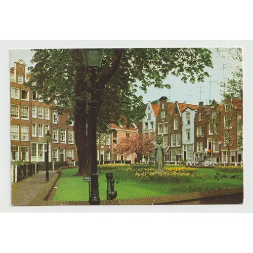 Carte Postale Amsterdam, Holland, Le Béguinage, 1976