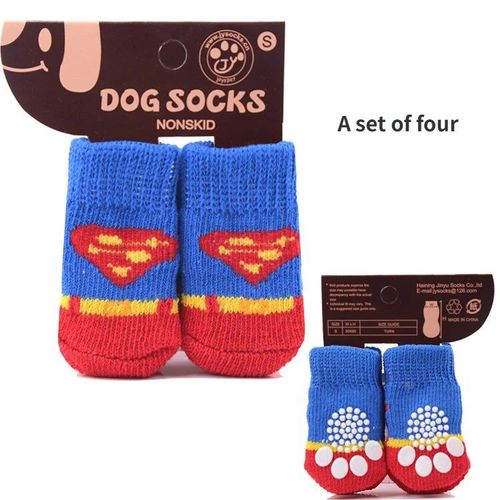 Chaussettes Coordonnantes Pour Animaux De Compagnie,Style En Option,Noël,Halloween,Chien,Chat,Teddy,Fn,Anian - Type Superman-Mwithin Weight 3.5kg