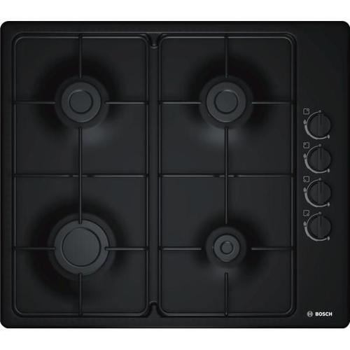 Bosch Serie 2 PBP6B6B80 Table de cuisson au gaz Noir - 4 foyers