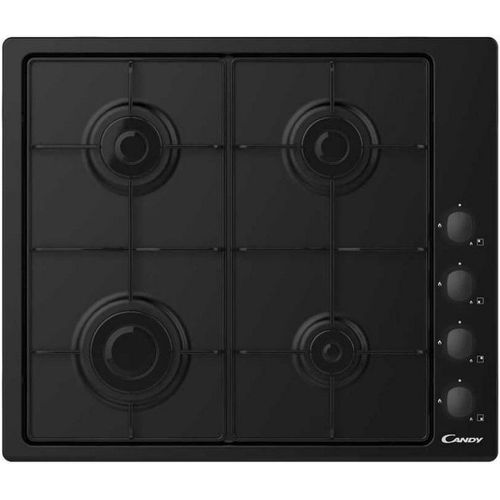 Candy CHW6LBB Table de cuisson au gaz Noir - 4 foyers