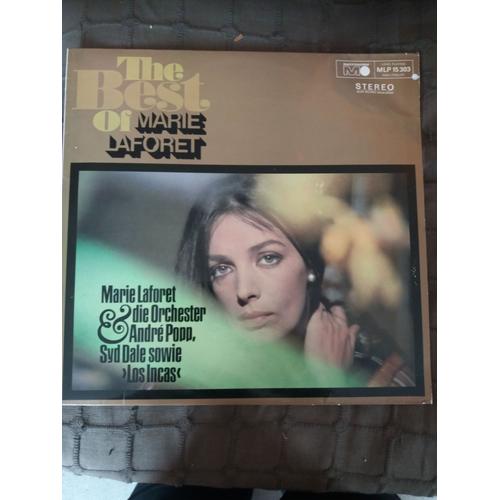 "The Best Of Marie Laforet" Rare Album Vinyle Allemand : Réf. Mlp 15303