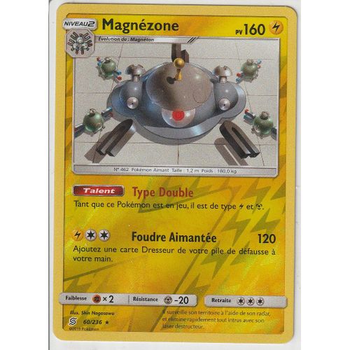 Carte Pokémon - Magnézonz - 60/236 - Holo-Reverse - Sl11 Harmonie Des Esprits -