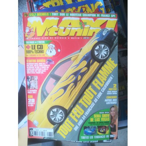 Maxi Tuning 73 De 2003 Audi A4 1.8,Fiat Stilo 2.4 20v,Opel Astra 2.0 16v Opc,Bmw 325i,Toyota Celica,Corrado 1.8 16s,Honda Crx,Saxo Vts 1.6 16s,Peugeot 205 Gti 1.6,Audi A3 1.9 Tdi,Golf 2,Ford Escort
