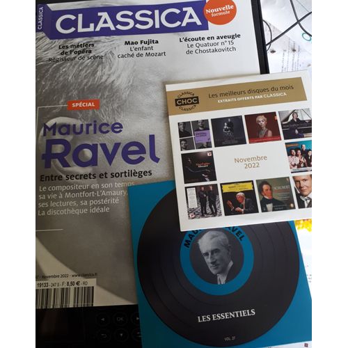 Classica 247, Novembre 2022, Spécial Maurice Ravel