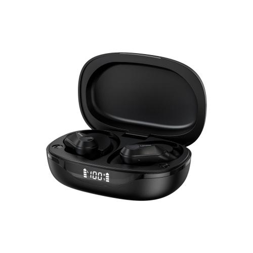 Lenovo LP75 Sports Bluetooth Écouteurs avec Micro Bluetooth 5.3 Casque Sans Fil Étanche HiFi Stéréo Écouteurs Sans FilNoirChine