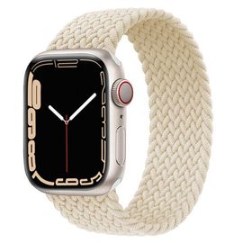 Bracelet Boucle Unique Tressé pour Apple Watch 42mm/44mm/45mm/49mm