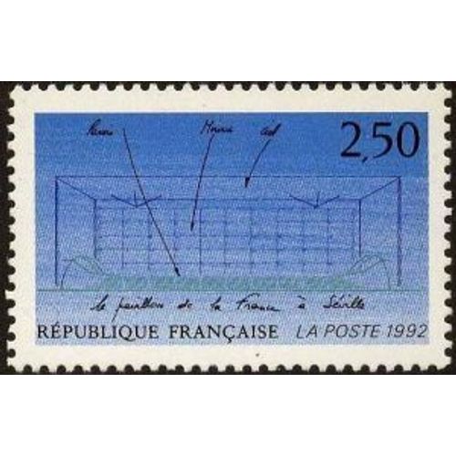 Timbre France 1992, Oblitéré - Exposition Universelle De 1992 À Séville - 2.50 - Yt2736