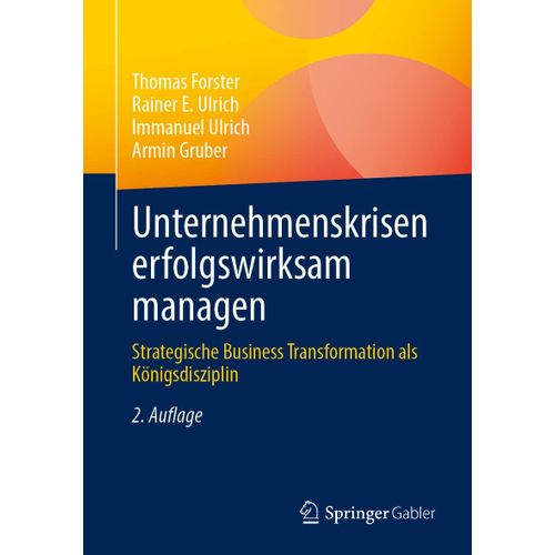 Unternehmenskrisen Erfolgswirksam Managen